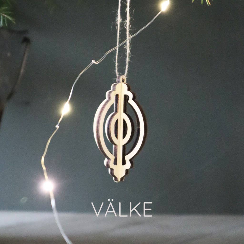 Papurino – Engroshandel Julepyntsæt – Juletræsdekorationer, skandinavisk jul, 2 stk.4