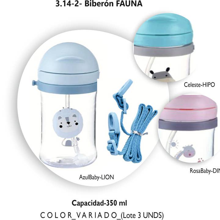 WOWBABY PRODUCTS - Venta al por mayor Biberones - BIBERON VALVULA ANTIGOTEO-LOTE 3 Uds