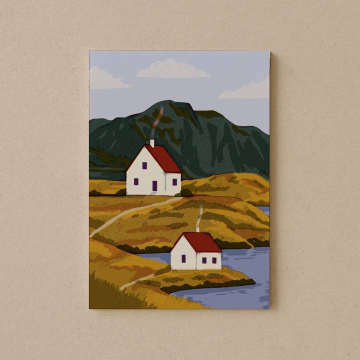 jungwiealt – wholesale Postcard – Coastal House Postcard DIN A6 2