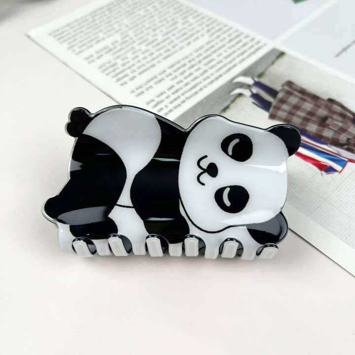 mildstyles - Wholesale Hair Clip - Women's - Cartoon lovely panda hair claw clips