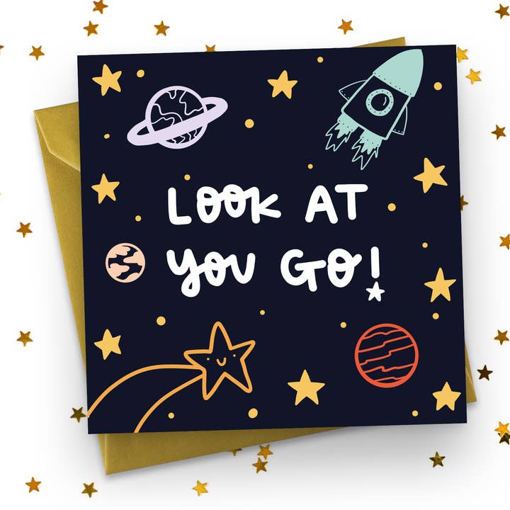 Scheda Look At You Go per la vendita all'ingrosso da parte di Georgie Marnie