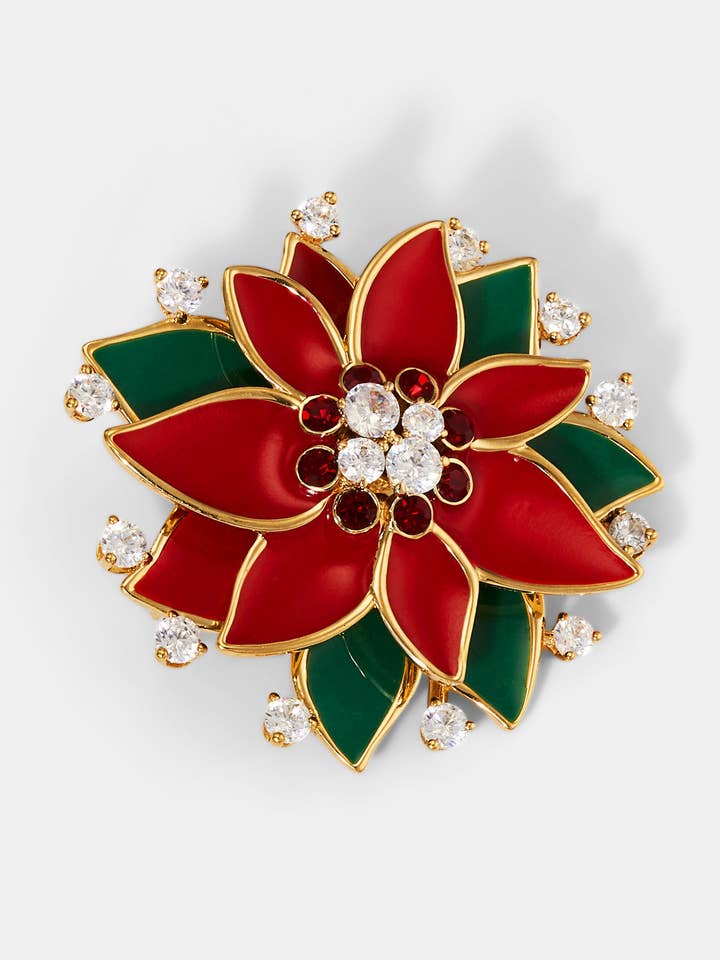 SPILLA NATALIZIA A FORMA DI STELLA DI NATALE per la vendita all'ingrosso da parte di NADRI