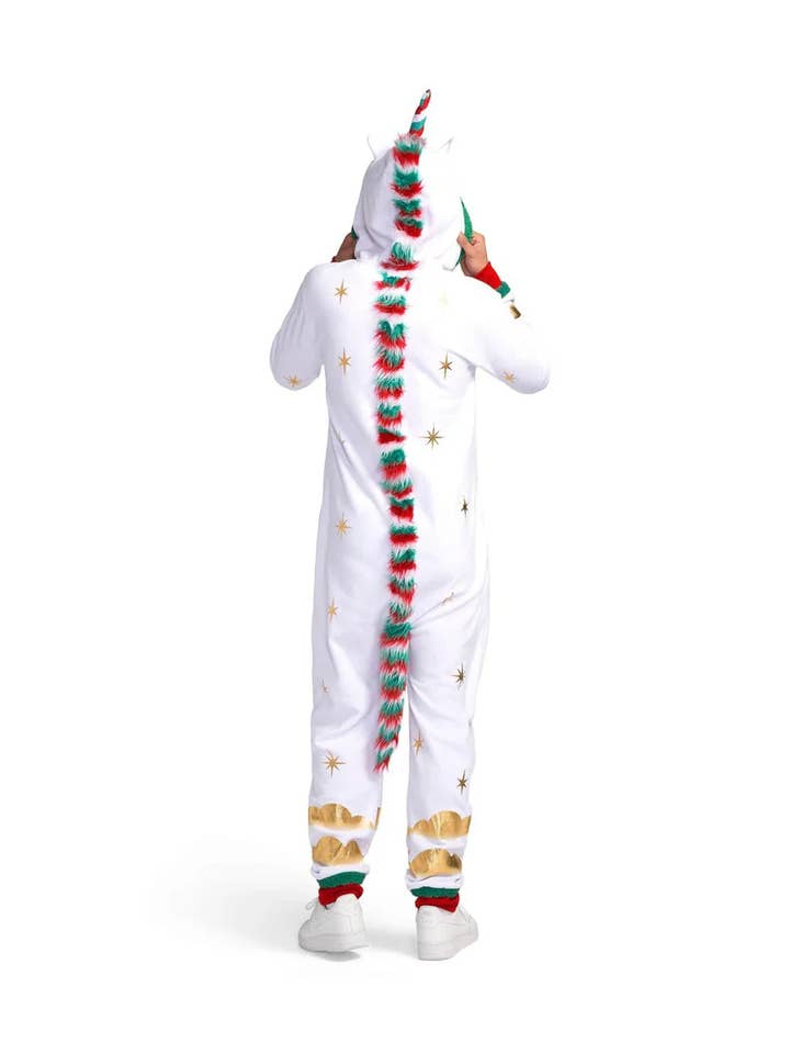 Tipsy Elves - Wholesale Onesie - Unisex - Festive Fantasy Unicorn Unisex Adult Christmas Onesie