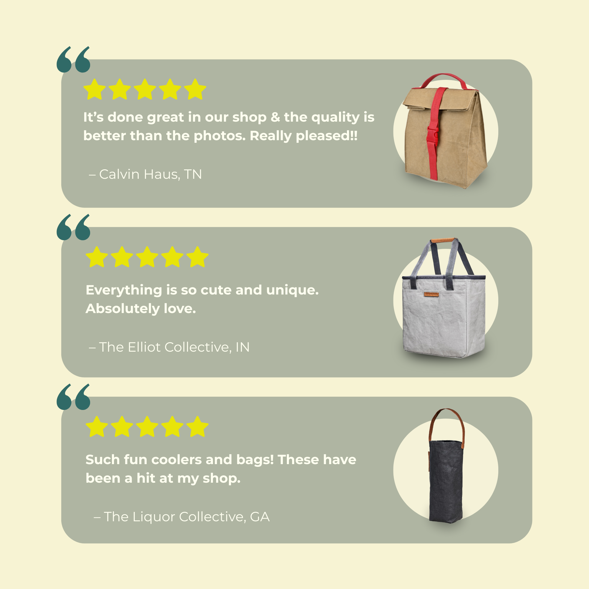 Sahara Paper Bag Cooler, Washable Lunch Bag - SMALL CASE PACKS for wholesale on Faire9