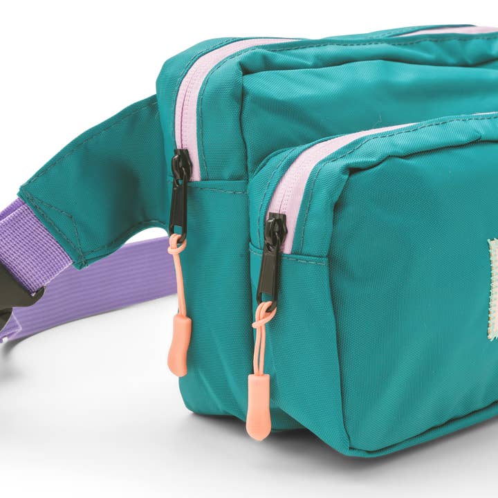 Keep Nature Wild - Wholesale Belt Bag - Unisex - KNW Fanny Pack | Teal/Lavender4