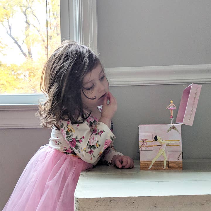 Enchantmints - Wholesale Jewelry Box/Organizer - Kids - Ballet School Musical Jewelry Box