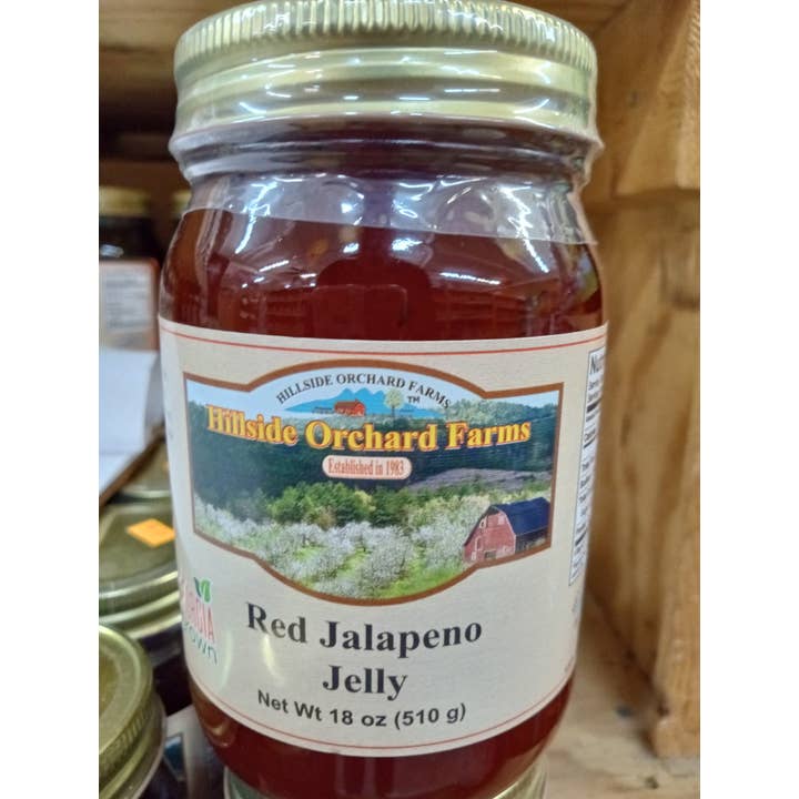 Hillside Orchard Farms - Wholesale Jam/Jelly - Red Jalapeno Jelly1
