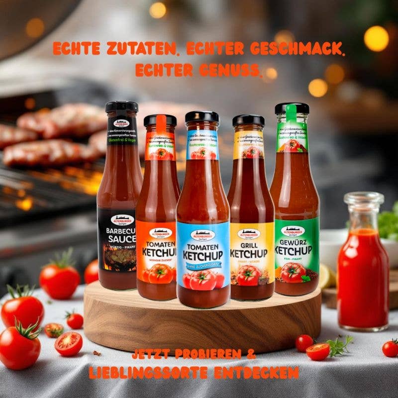 Altenburger Senf & Feinkost GmbH & Co. KG - Wholesale Ketchup - tomato ketchup without added sugar - fruity/ spicy3