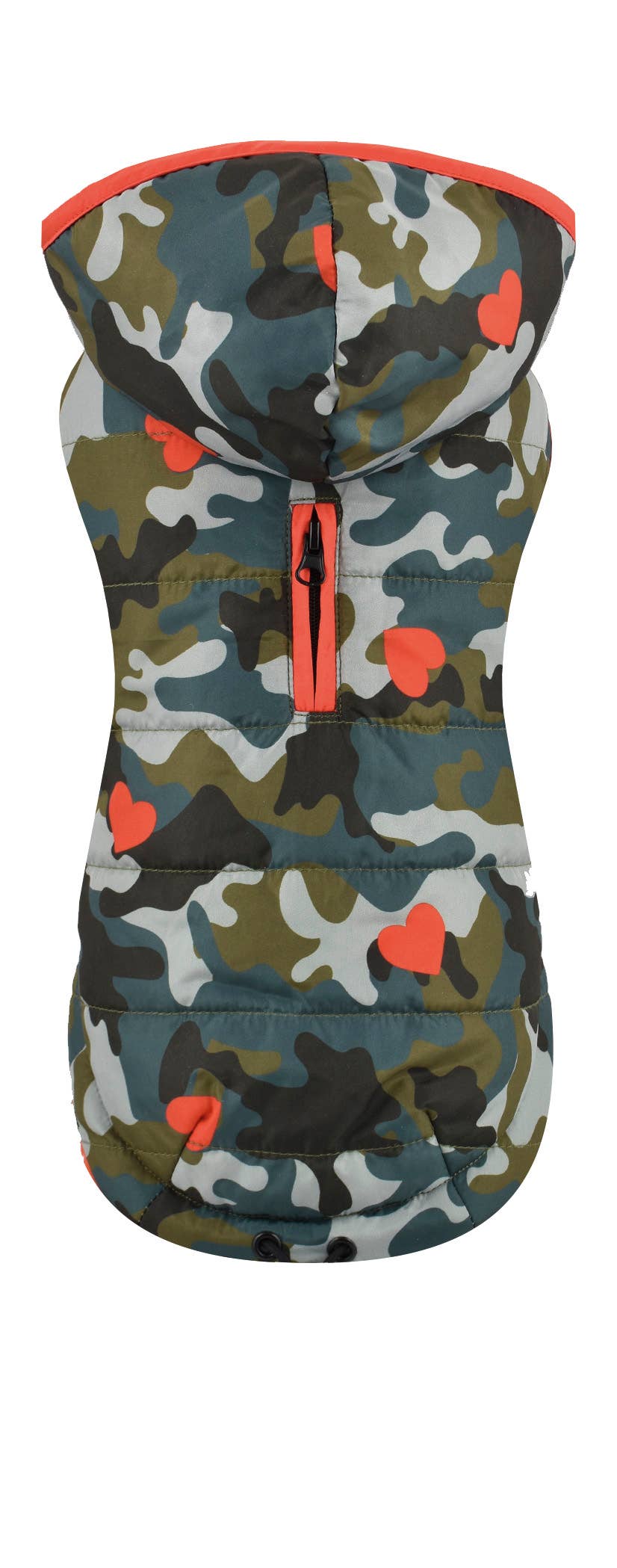 Nayeco – wholesale Hundjacka - Hund – Armyjacka med luva för hundar0