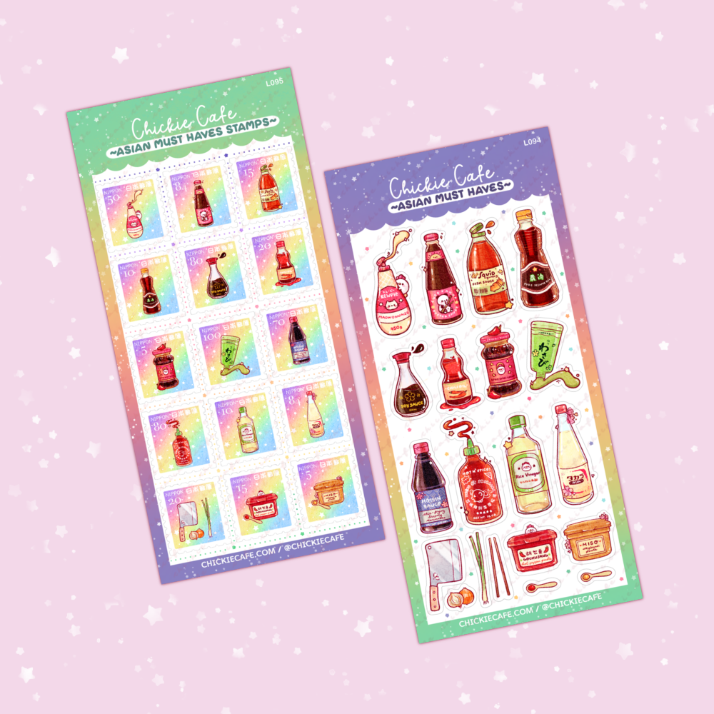 Chickie Cafe - Wholesale Sticker - Asian Must Haves Sticker Sheet4
