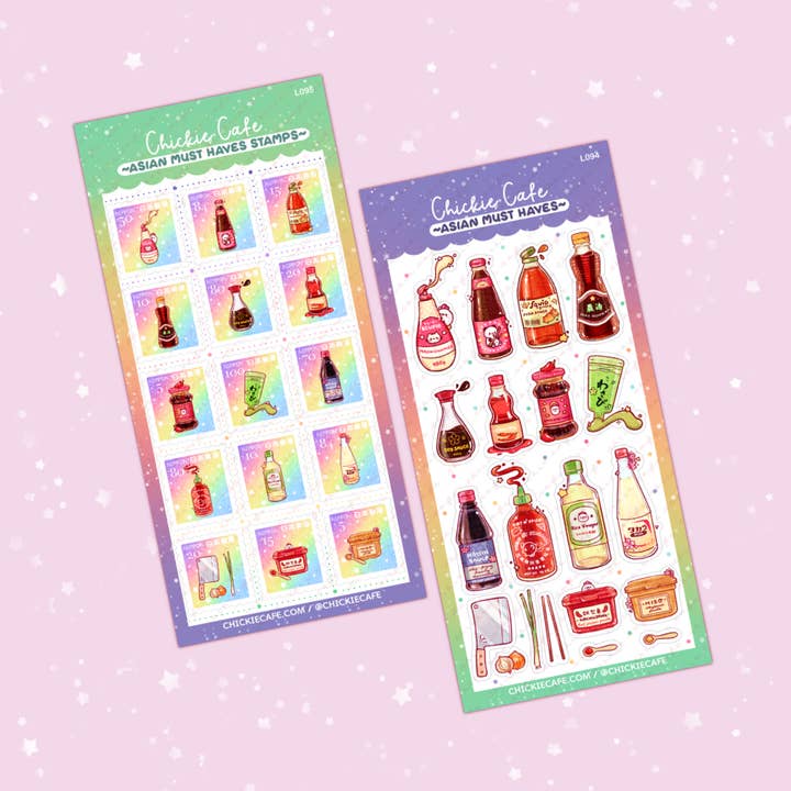Chickie Cafe - Wholesale Sticker - Asian Must Haves Sticker Sheet4