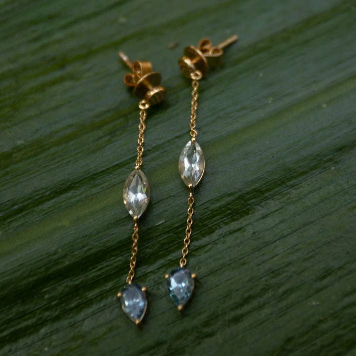 Boucle d'oreille Monteverde Drop pour la vente par Chouette Designs