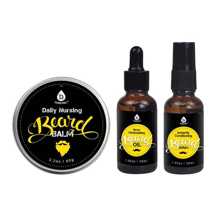 Pursonic - Wholesale Beard Styling Product - Mens Beard Set1