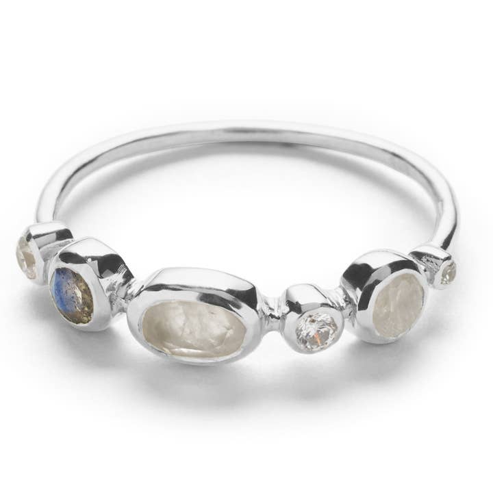 Aahna Ring - Silver for wholesale by SO JUST SHOP