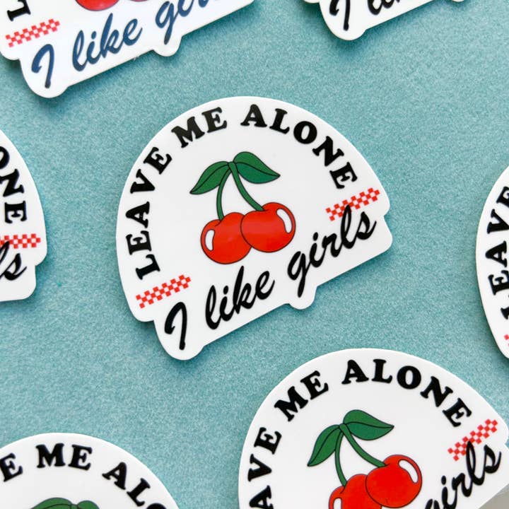 Gay Girl Klistermärke - Lesbiska Klistermärken - Pride Month Art för wholesale av Happyish Brand