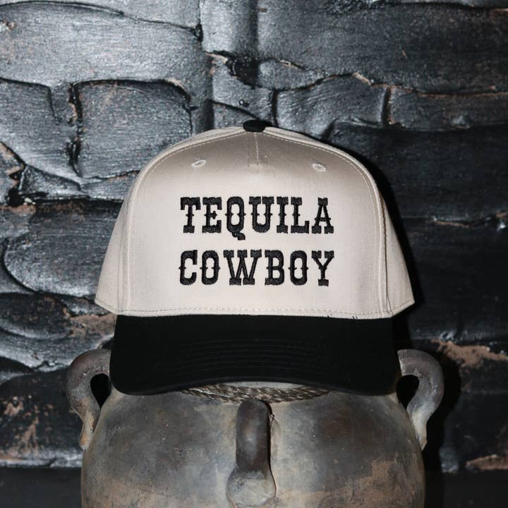 Electric label – wholesale Truckerkeps – Unisex – Tequila Cowboy Canvas hatt