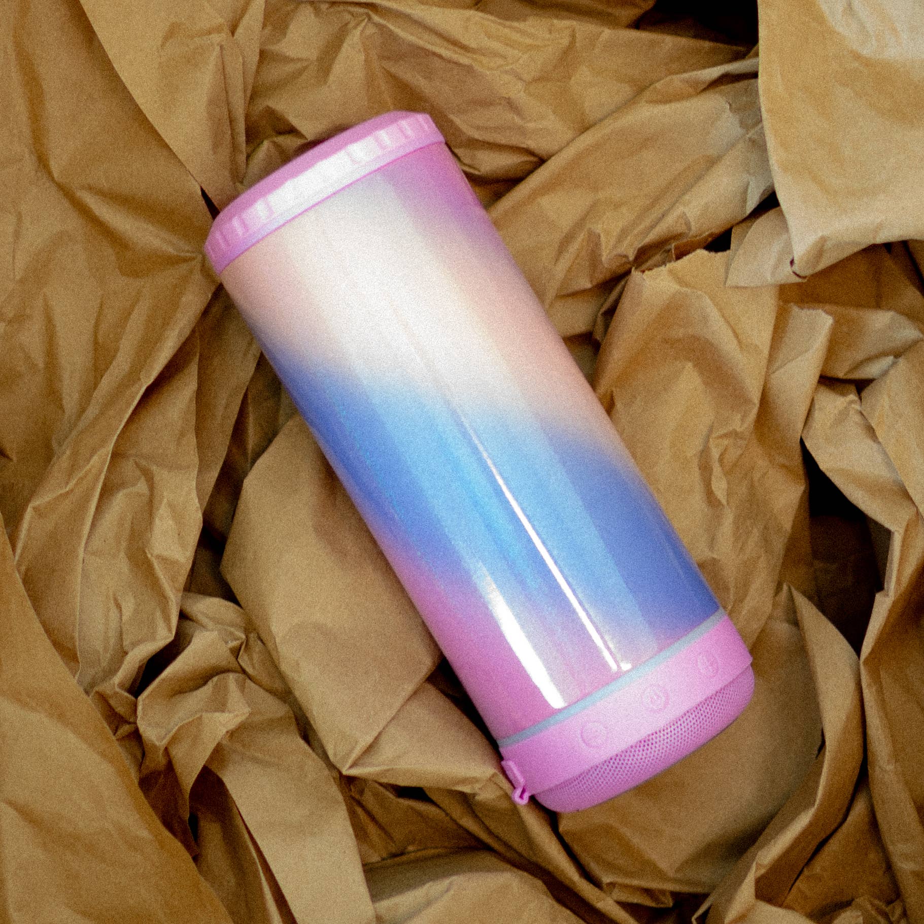Hogg Outfitters - Wholesale Drink Huggers & Koozies - SUBLIMATION 4 in 1 CAN COOLER SPEAKER TUMBLER - Unicorn1