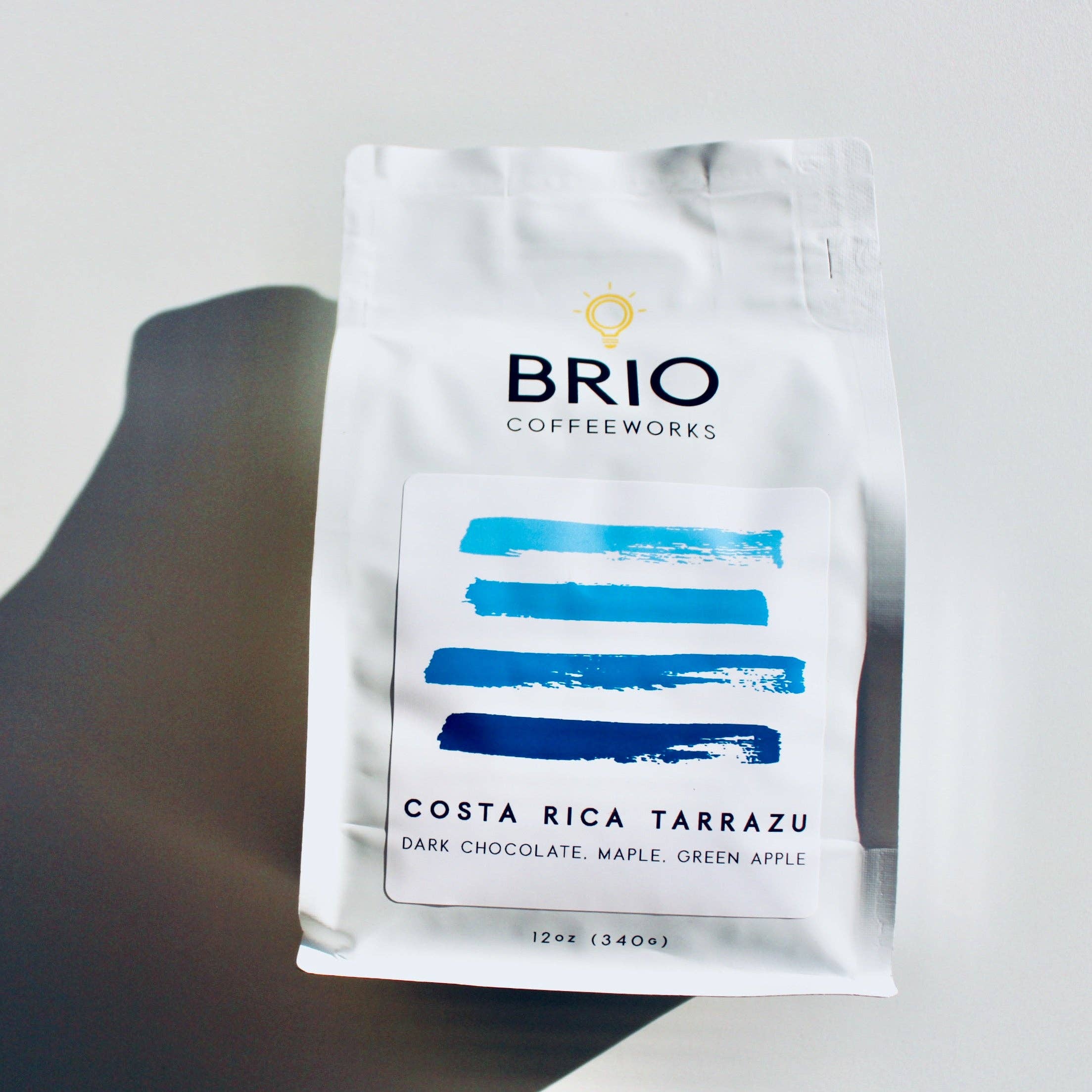 Brio Coffeeworks - Wholesale Coffee Beans - Costa Rica Tarrazu - 12 oz.0