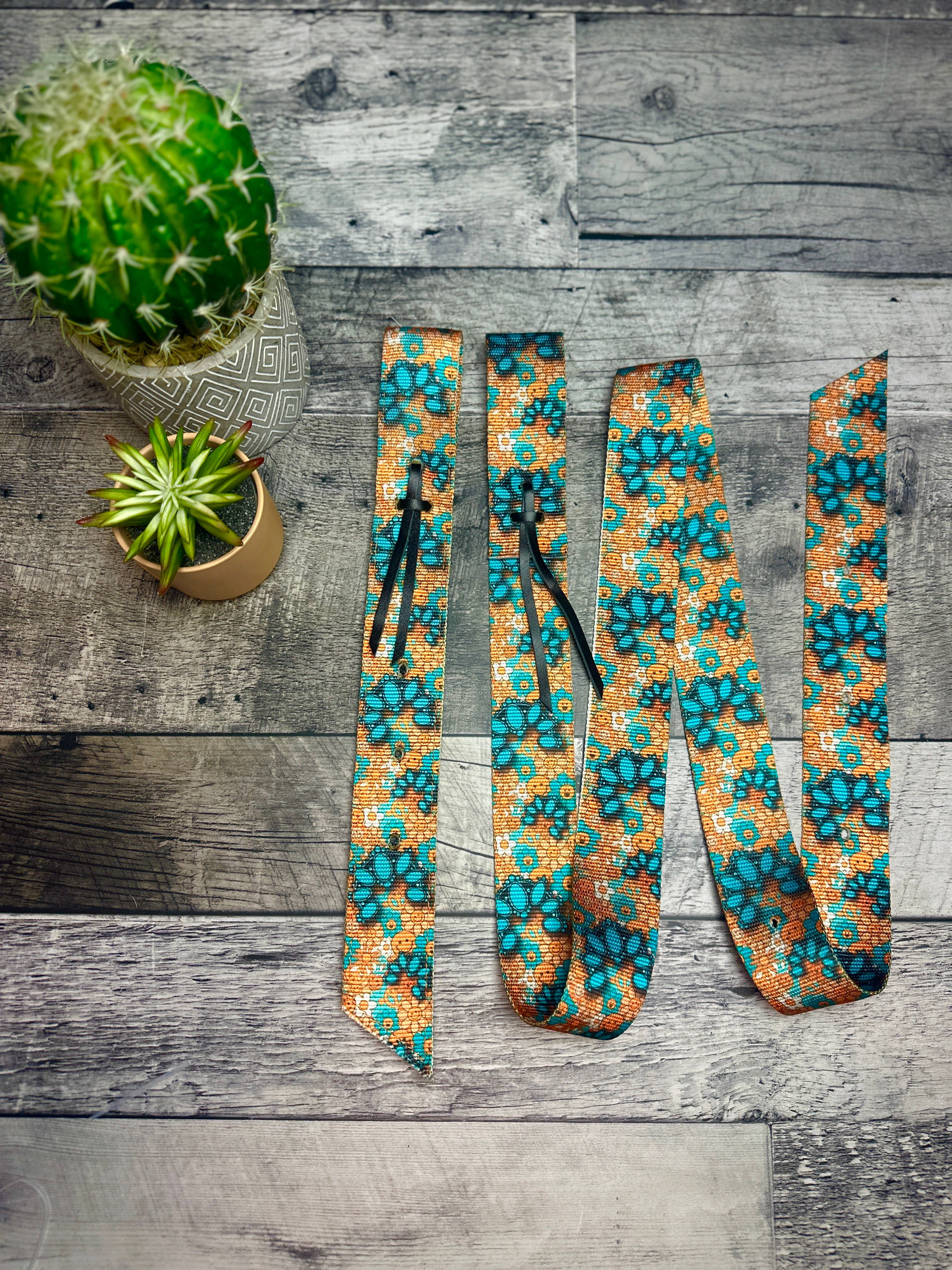 Schulz Equine - Wholesale Paardrijuitrusting - Set van nylon Latigo en Off Billet31