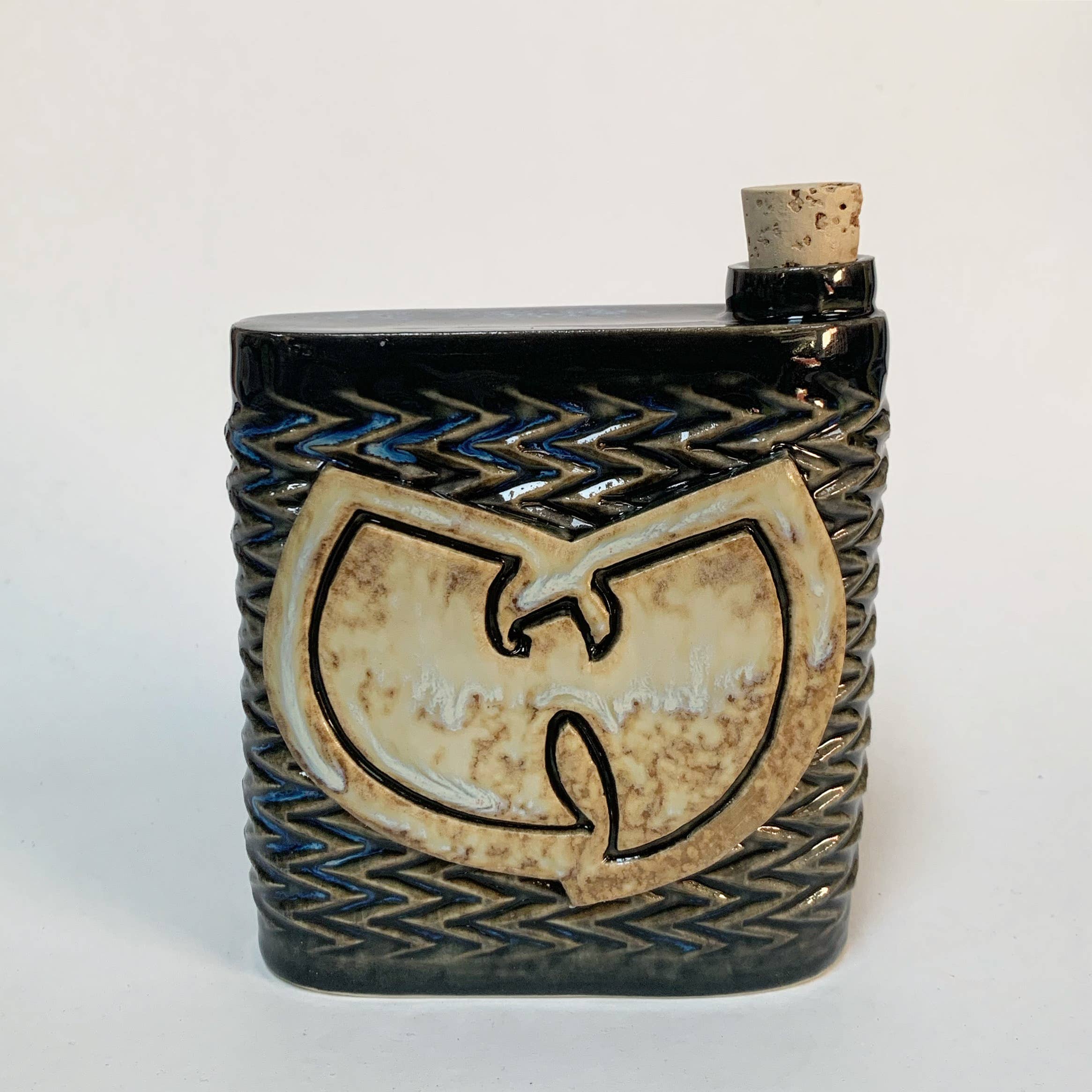 Wrong World Ceramics - Wholesale Flask - Wu-Tang Flask0