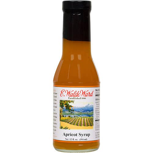 Apricot Syrup - 12 fl. oz. for wholesale by E. Waldo Ward & Son