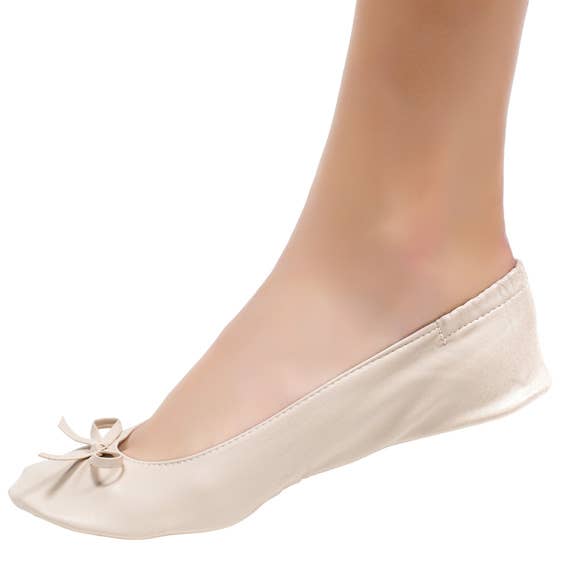 Cinderollies - Vente Ballerines – femme - Ballerines pliables Nude (Flat Nude) pour mariage