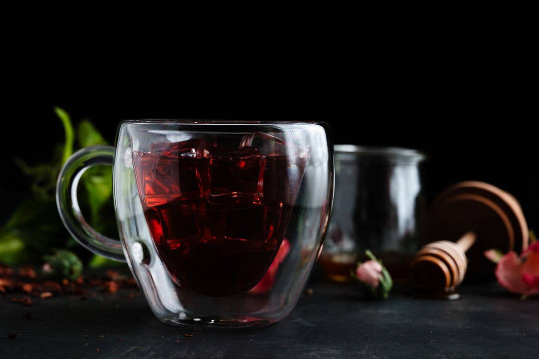 Unicorn Glitter Tea - Venta al por mayor Tés a granel - Té artesanal con purpurina Almond Rose Sunset - Almendra e Hibisco8