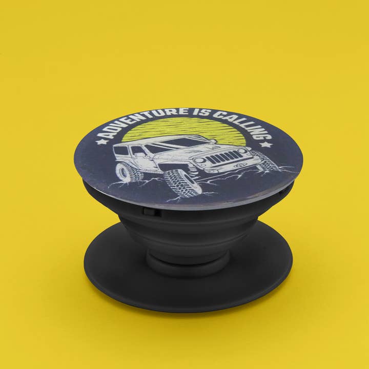 Classy Grips - Venta al por mayor Soporte para móvil - CG-105 - Vehículo todoterreno Jeep Wrangler 4X4 con agarre elegante «Adv