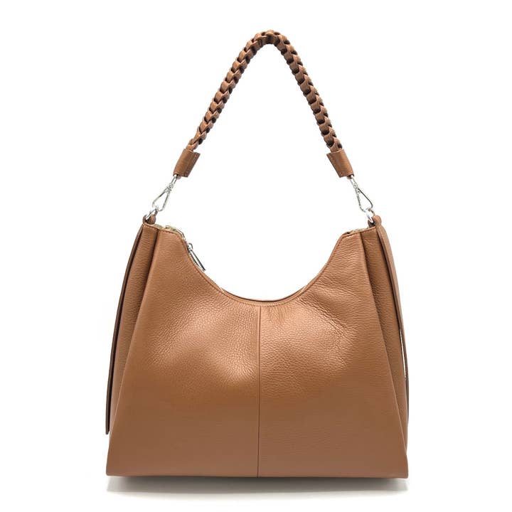 Suie Valentini srl - Wholesale Shoulder Bag - Women's - Genuine leather shoulder bag with strap, Made in Italy, art. 1126488