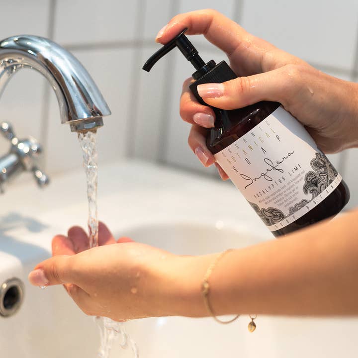 KaliFlower Organics - Wholesale Hand Soap/Wash - Liquid soap - Ginger Eucalyptus Lime5