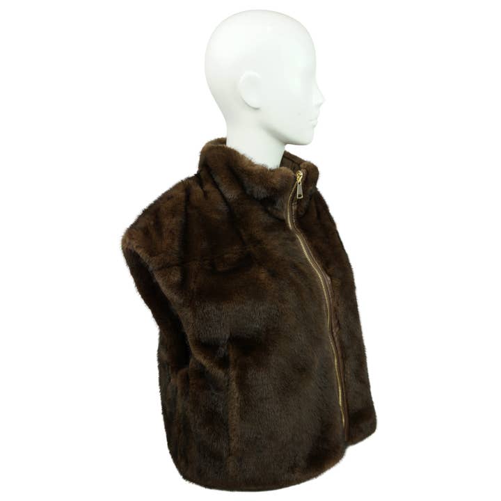 Reversible sleeveless jacket GL030 and other Purchase Wholesale reversible faux fur jacket. Free Returns & Net 60 Terms on Faire trending on Faire.