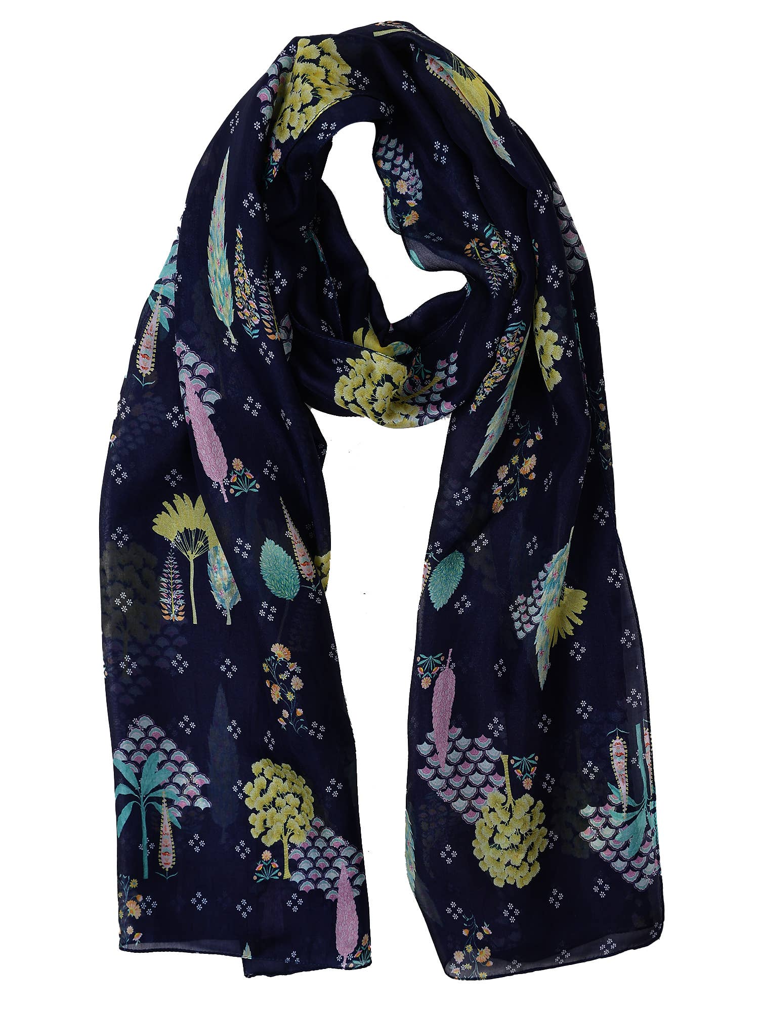 Namaskar Australia - Wholesale Scarf – Women's - Floral Pure Silk Designer Scarf0