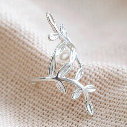 Sterling Silver Fern Ear Cuff for wholesale by Lisa Angel