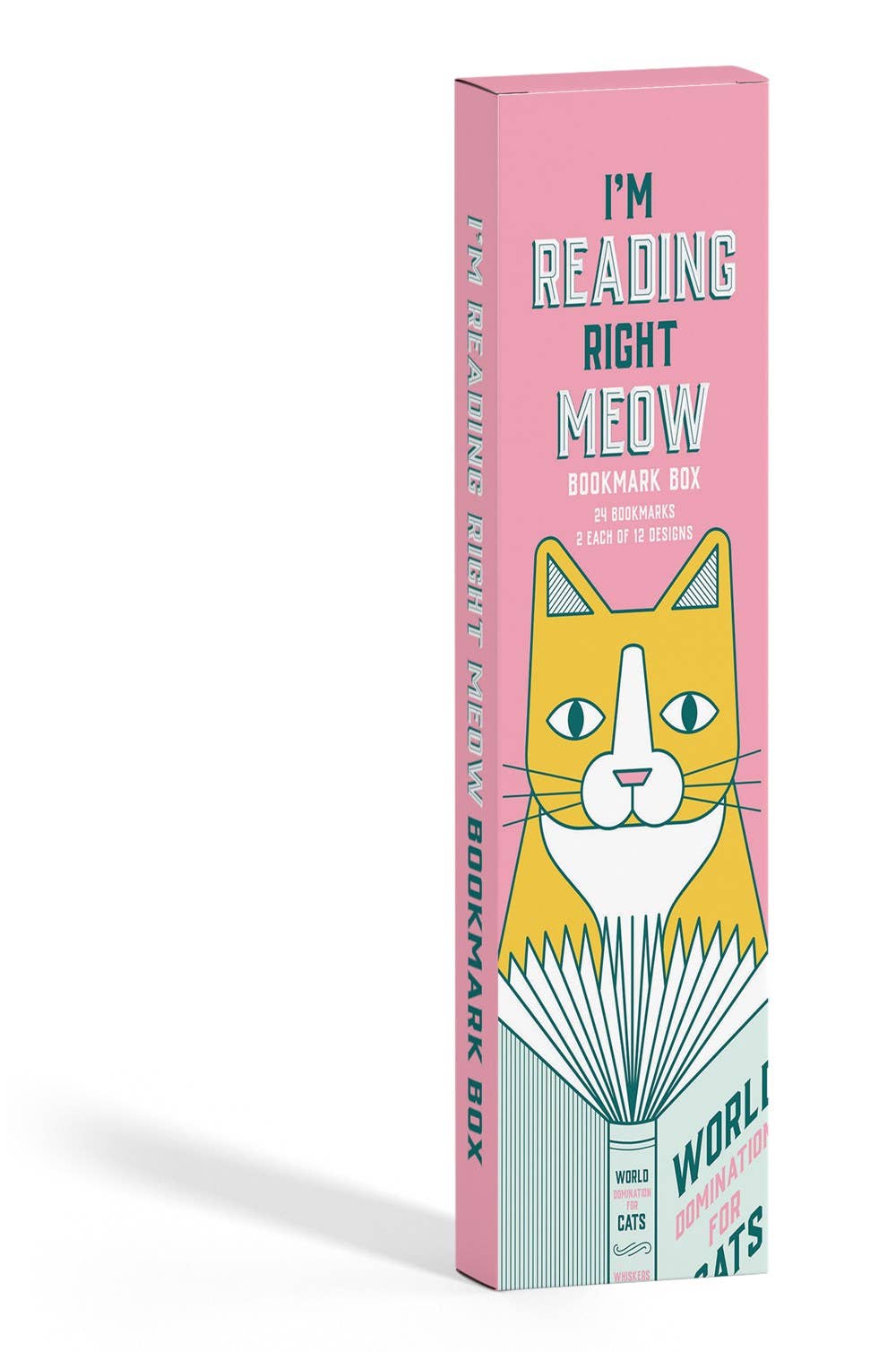 Gibbs Smith - Wholesale Bookmark - I’m Reading Right Meow Bookmark Box