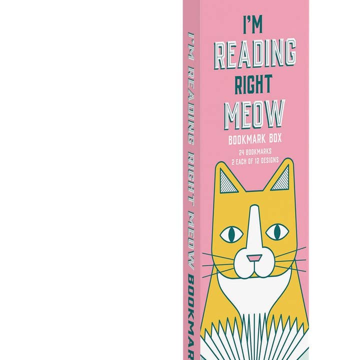 Gibbs Smith - Wholesale Bookmark - I’m Reading Right Meow Bookmark Box0