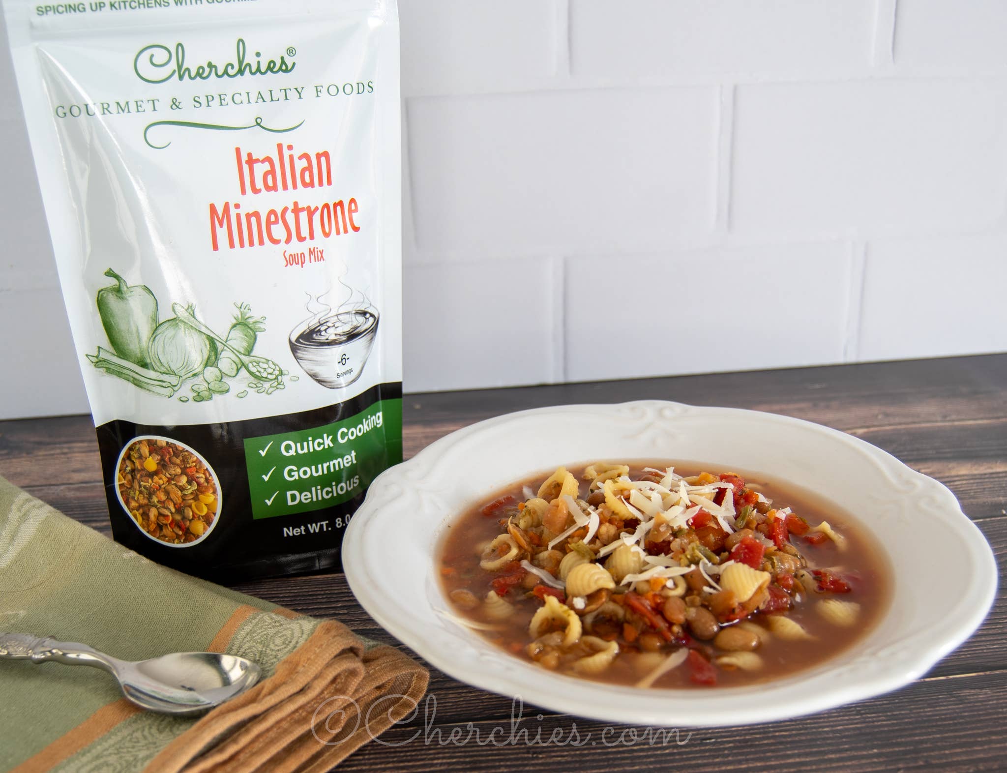 Cherchies Specialty Foods - Wholesale Soup - NEW! Italian Minestrone Soup Mix 2