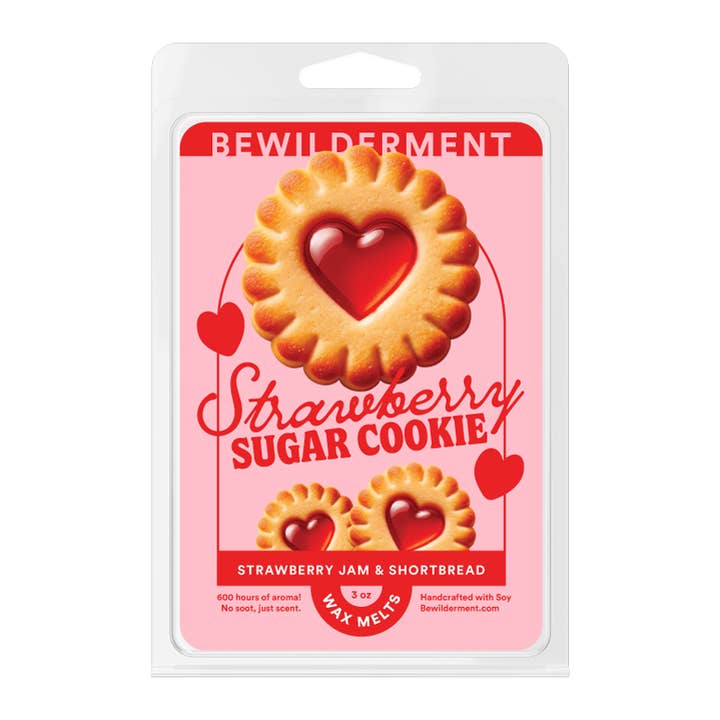 Erdbeerzucker-Kekswachs schmilzt für den Großhandel von Bewilderment