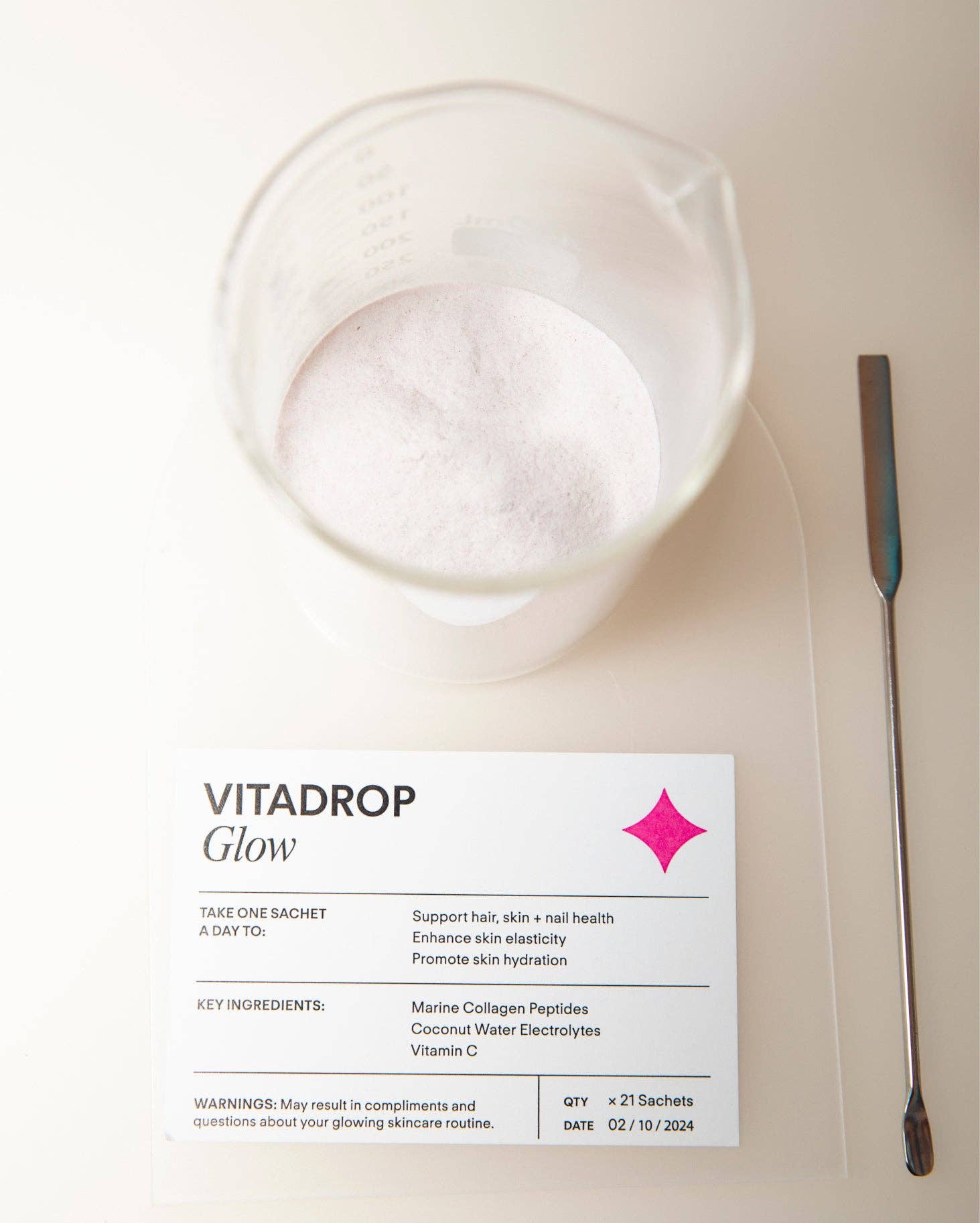 Vitadrop - Wholesale Powdered Health Drink - Vitadrop Glow 30Pk4