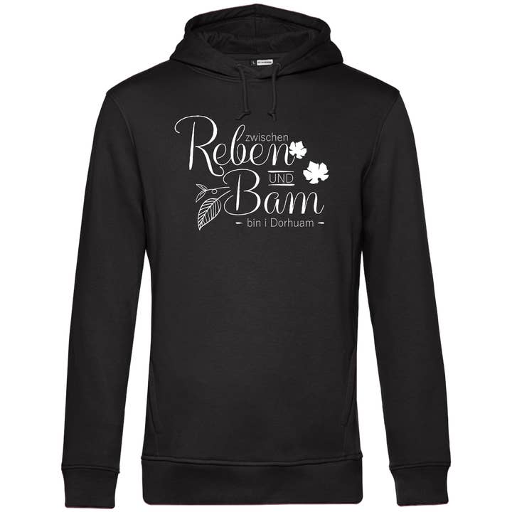 Zwischn Reben und Bam - Unisex Hoodie Premium für den Großhandel von Südtiroler Stiebele