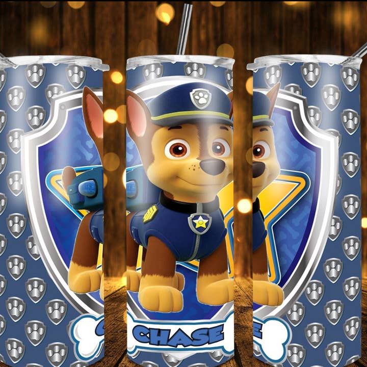 Gobelet Chase Paw Patrol pour la vente par Farm Life Crafting