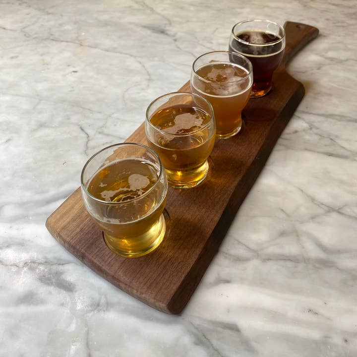 Petermans Boards and Bowls Inc. - Wholesale Cheese Board - 18" beer flight boards / charcuterie boards7