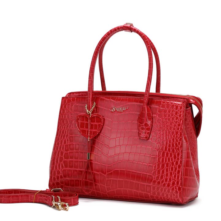 Brangio Italy Croc Luxe Tote Bag for wholesale by Brangio (Italy) Company Inc.