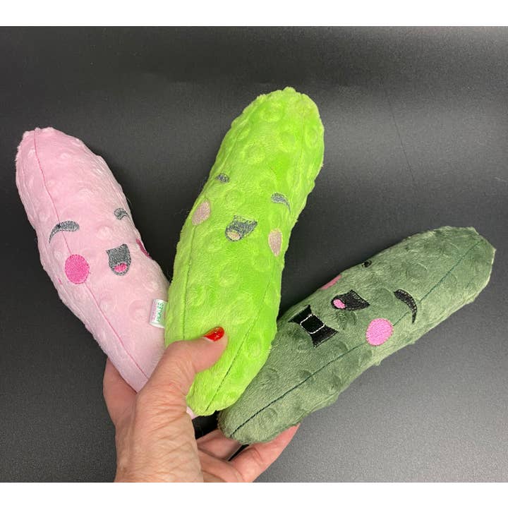 Screaming Pickles - Wholesale Pet Toy - Cat - Handmade Pet Toys - Catnip Kickers Double Stuffed Pickles4
