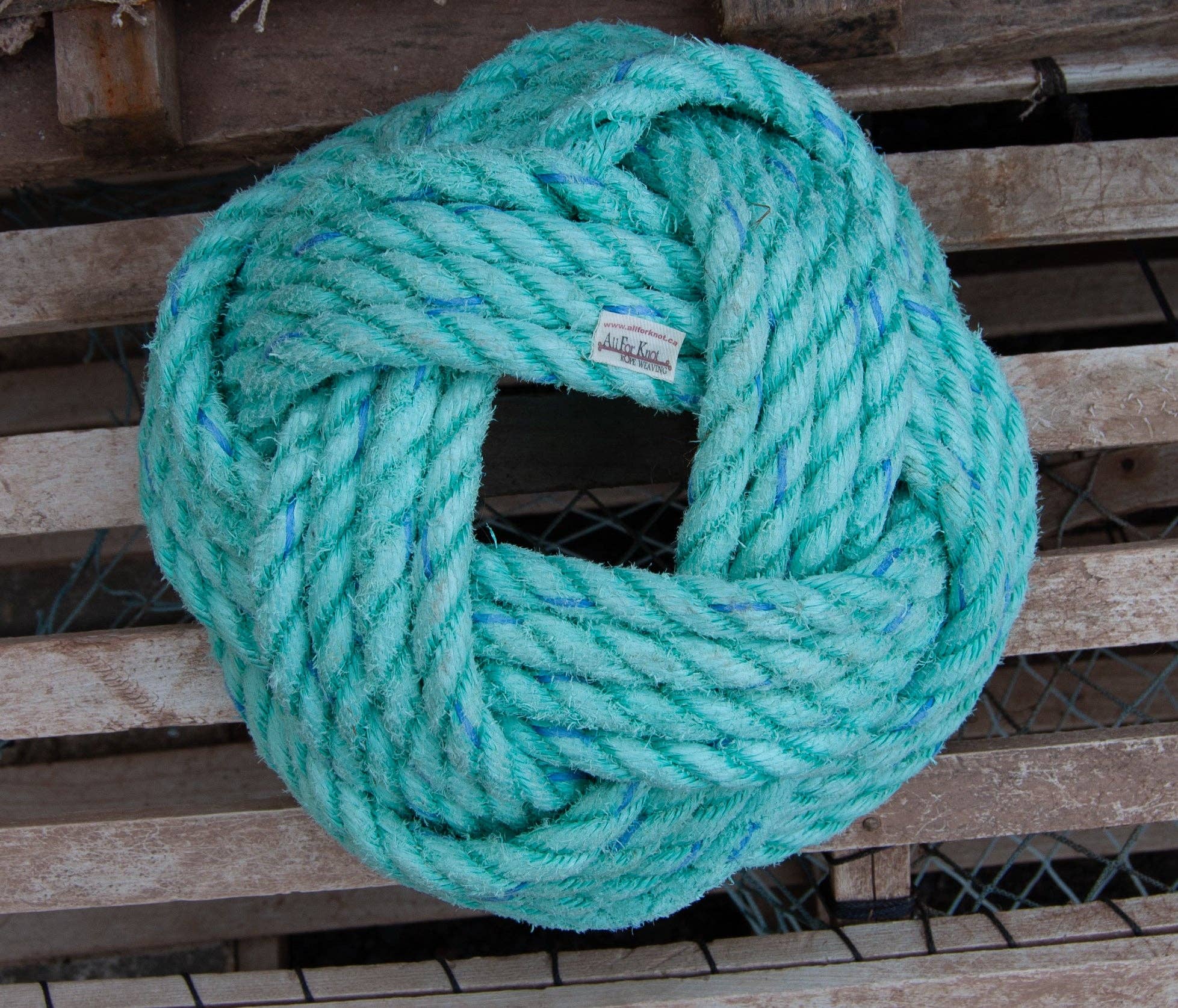 All For Knot Rope Weaving Inc - Wholesale Decorative Plate/Dish/Bowl - Reclaimed Fishermans’ Bowl2