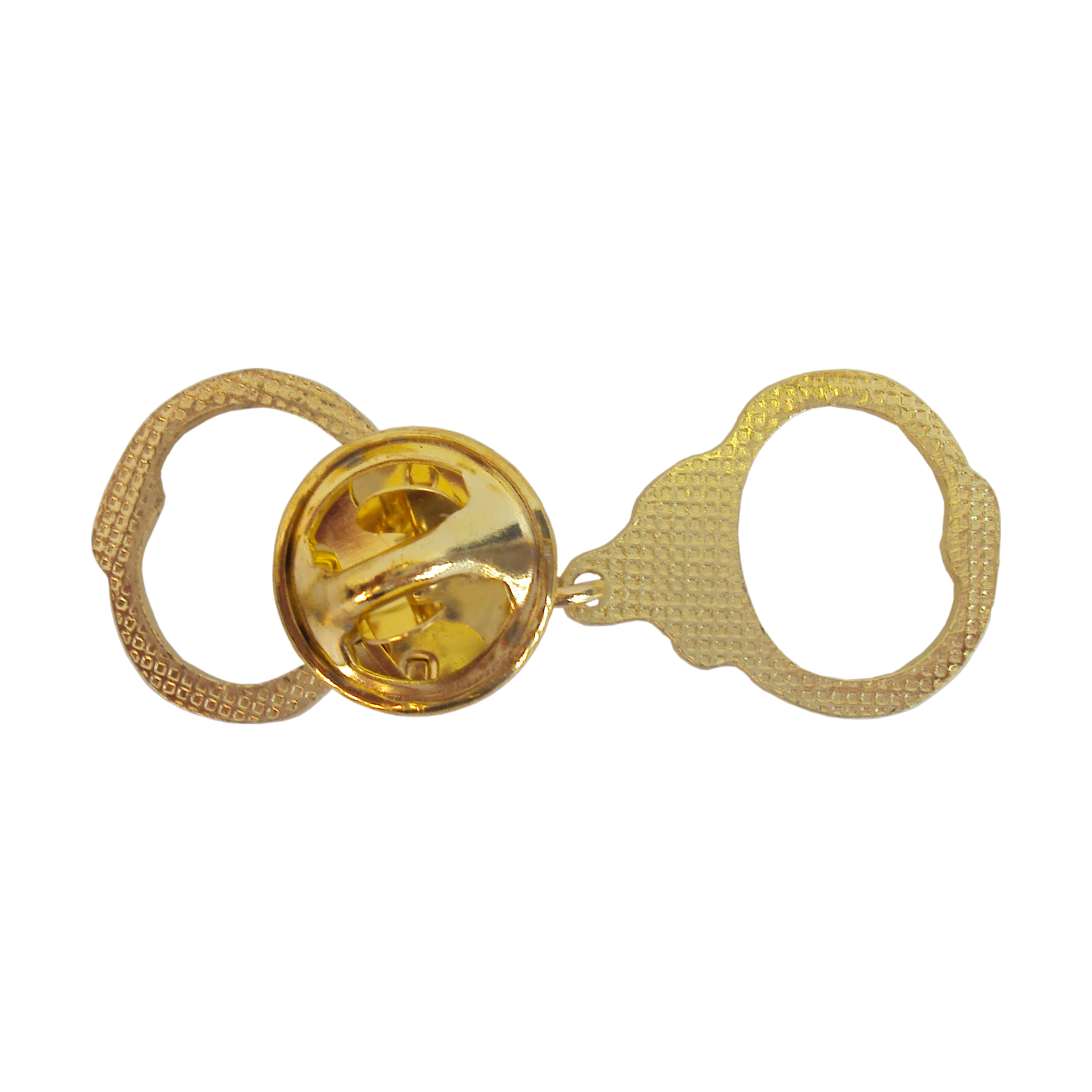 Square Deal Recordings & Supplies - Wholesale Lapel Pin/Button - Enamel Pin - Handcuffs - They Swing!1