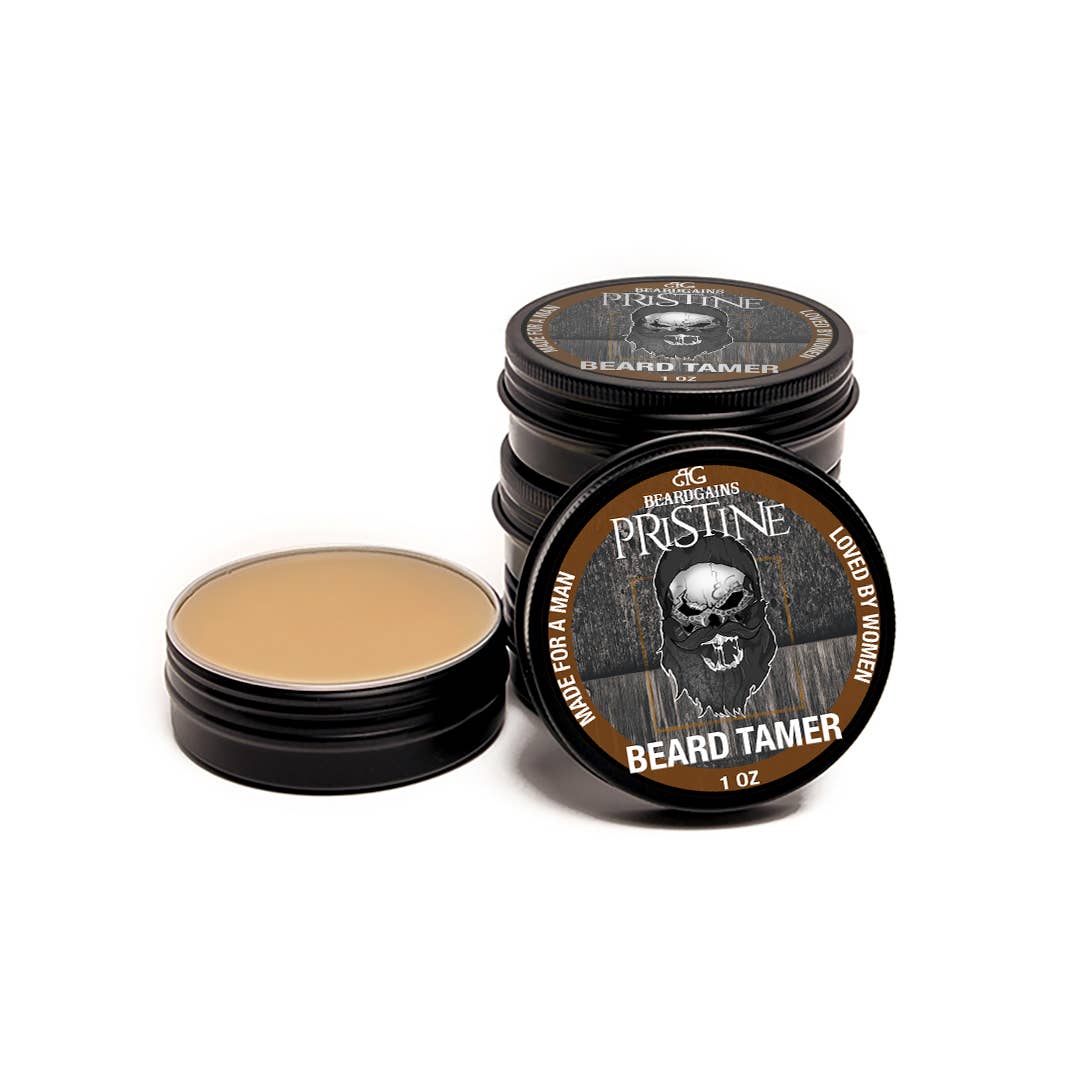 Beard Gains - Wholesale Beard Styling Product - 1 oz Brown Beard Wax2