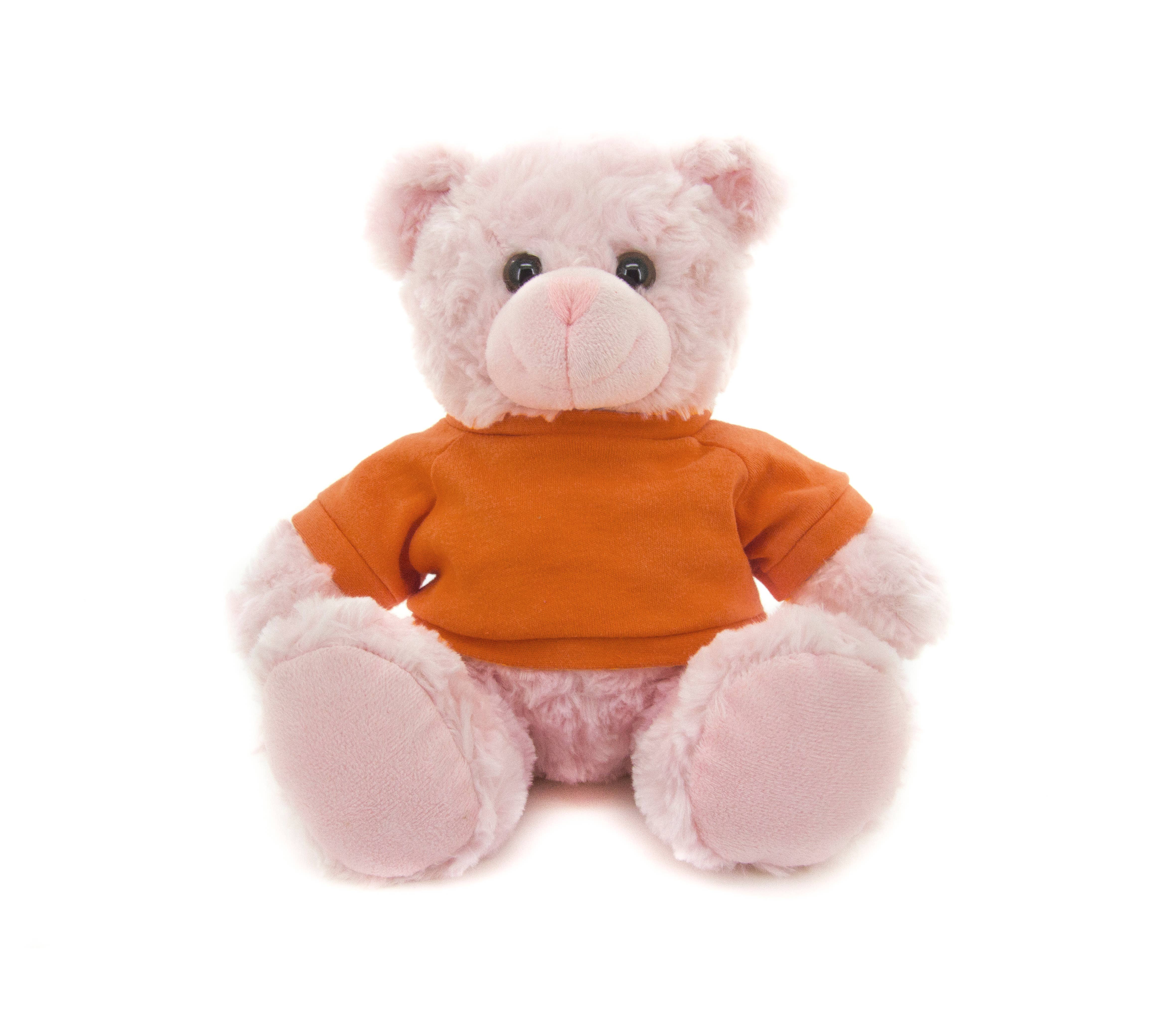 Plushland – wholesale Fyllda/plyschleksaker - Barn och baby – 12" Personlig nallebjörn i T-shirt | Anpassad plyschbjörn86