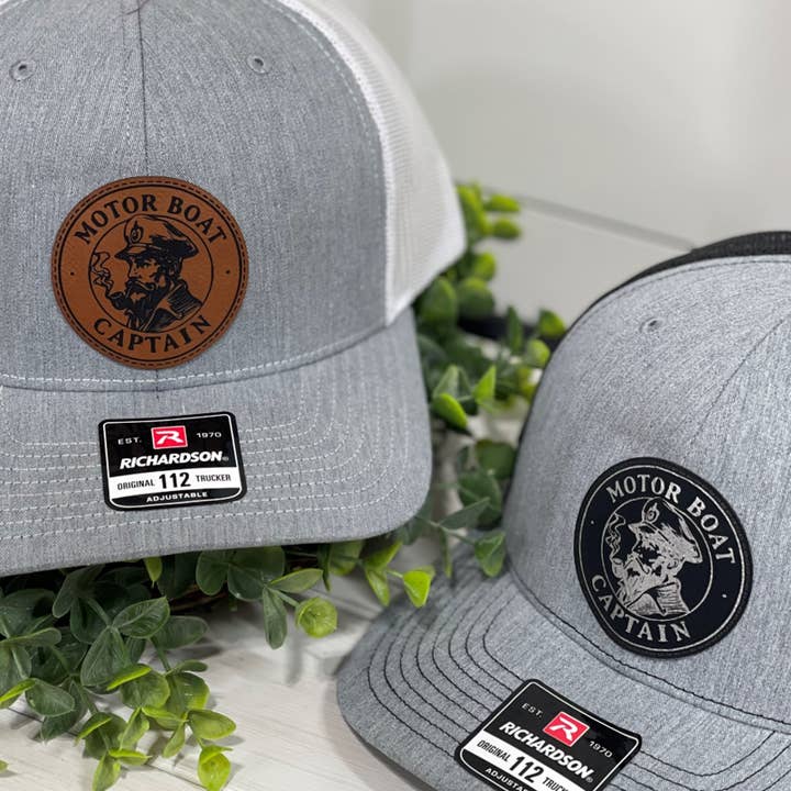CMD Wholesale - Wholesale Trucker Hat - Unisex - Adult Motor Boat Captain Patch Snapback Hat