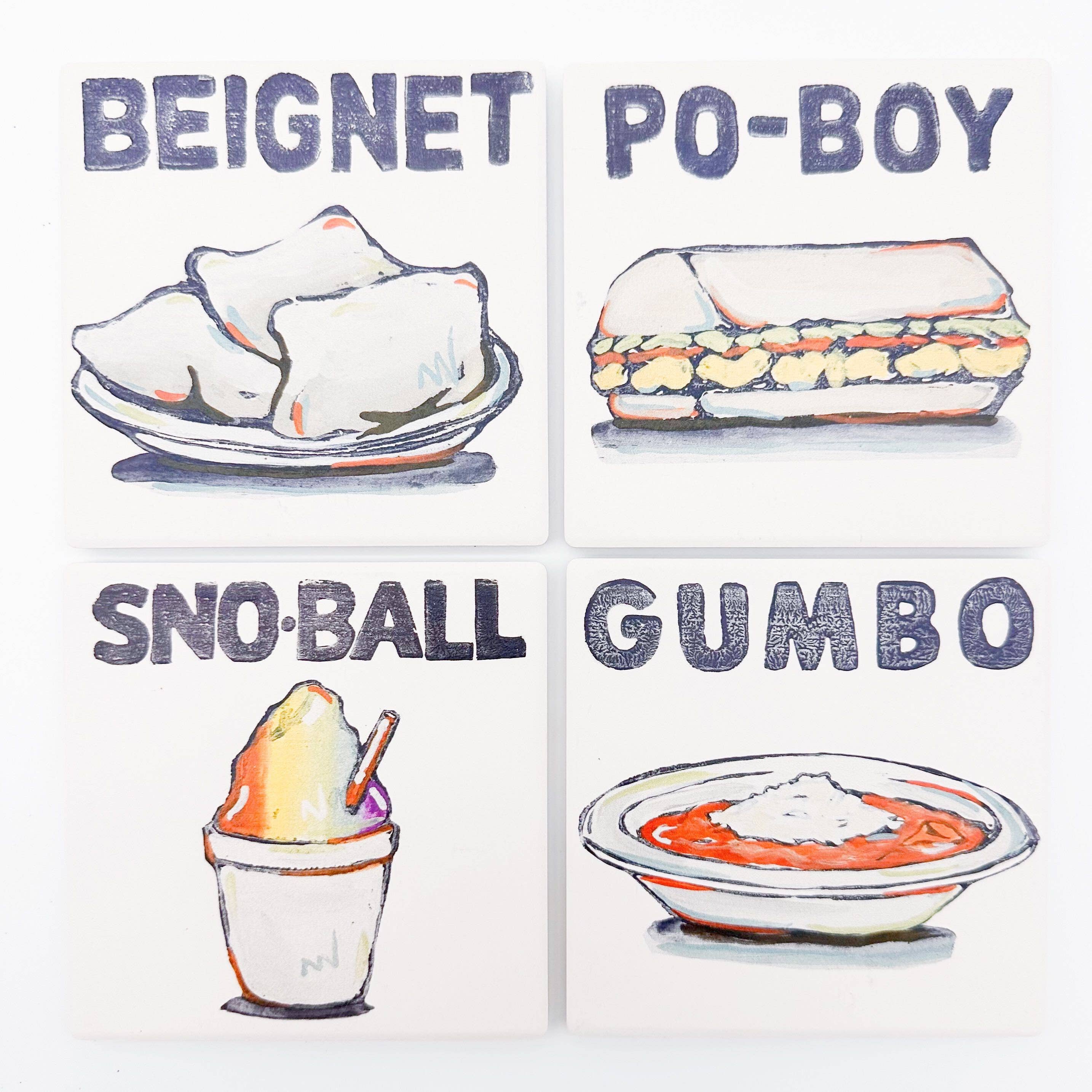 Home Malone - Wholesale Coasters - Beignet Coaster New Orleans Donut functional indoor decor2