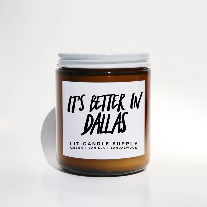 Lit Candle Supply – Großhandel Kerze im Glas / gefüllte Kerze – Es ist besser in Dallas, Texas Candle2